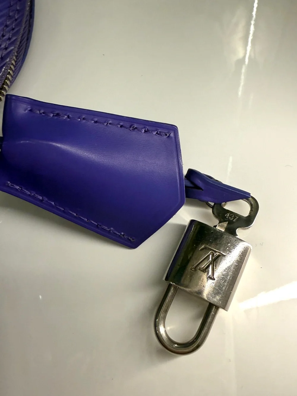 Louis Vuitton Alma PM Epi Leather in Purple